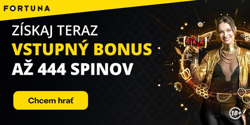 Ako získať Fortuna casino promo kód na 444 free spinov