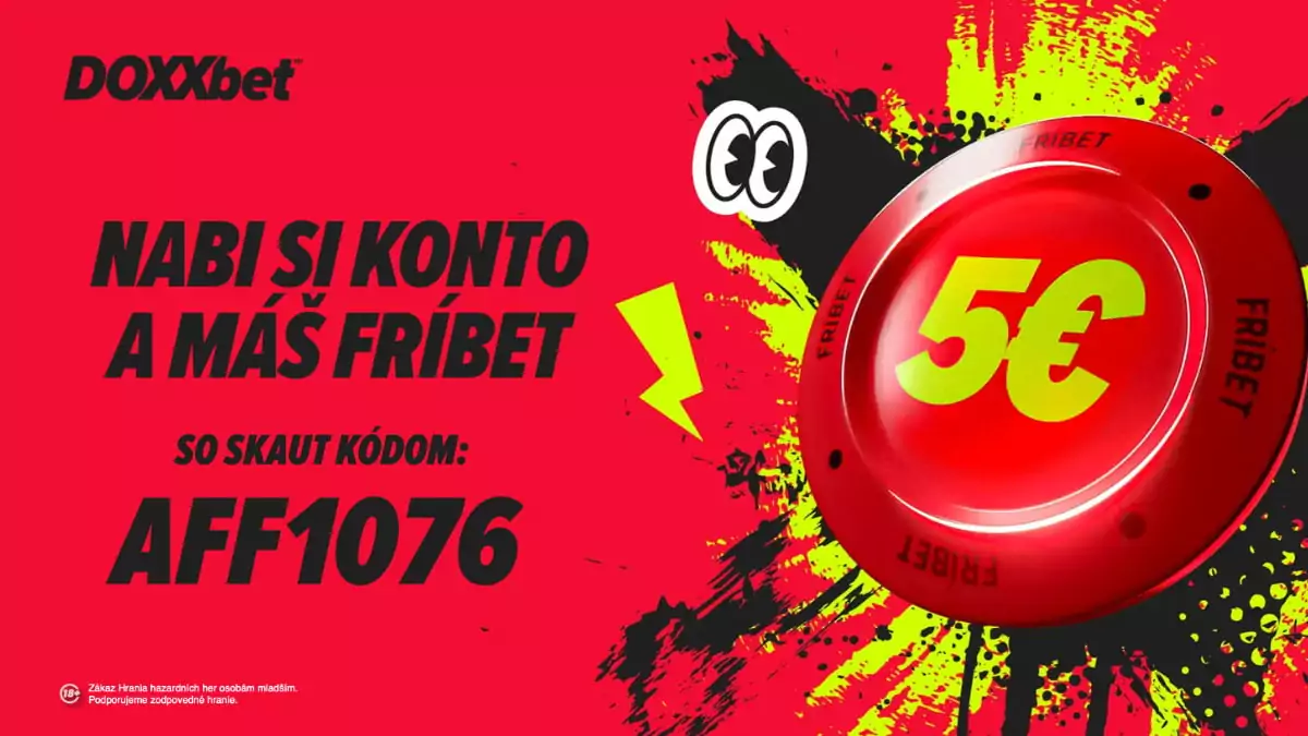 DOXXbet freebet za vklad