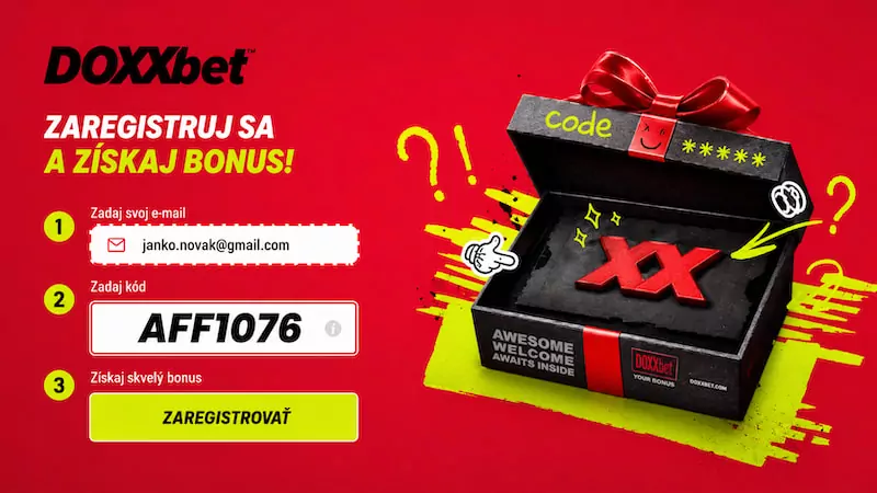 Doxxbet promo kód registrácia