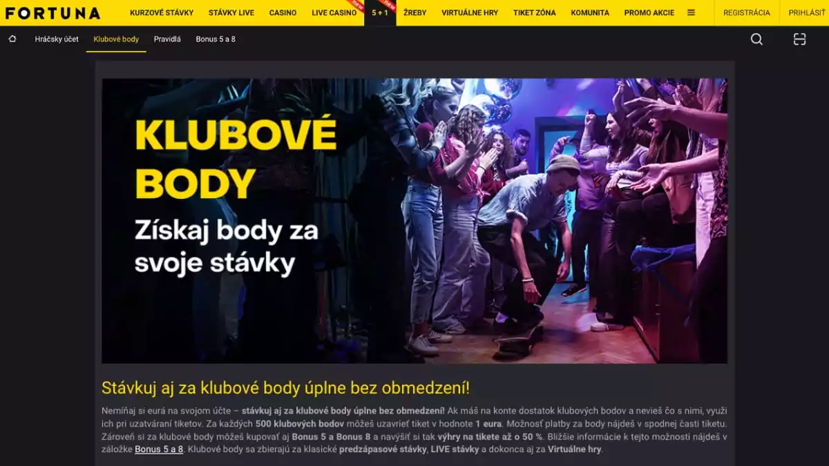Fortuna vernostný program