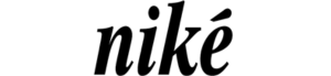Niké logo tmavé
