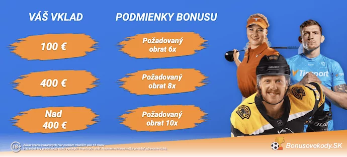 Podmienky Tipsport bonusu