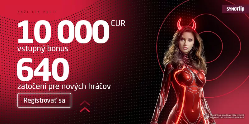 Synottip casino bonus za registráciu