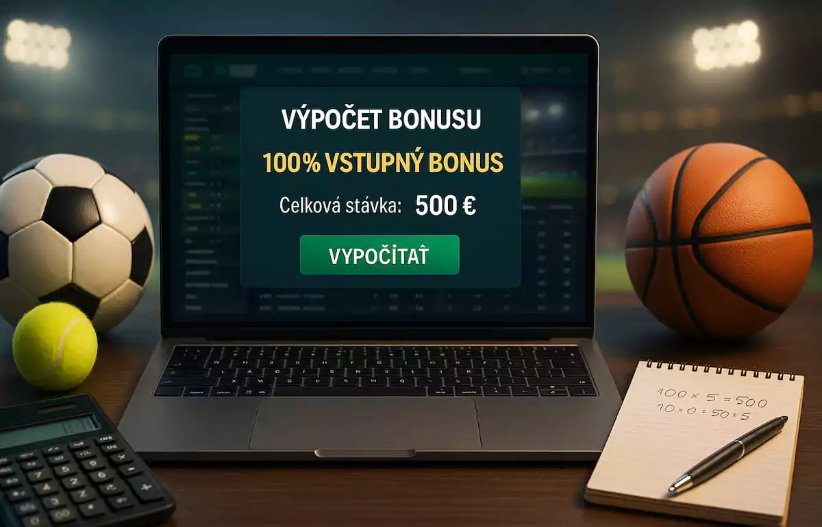 Výpočet bonusu na športové stávky