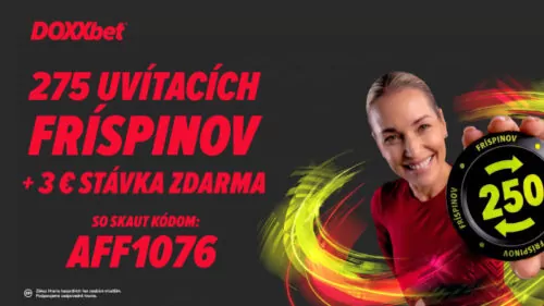 DOXXbet free spiny dnes: Získajte 75 točení bez vkladu a ďalšie bonusy