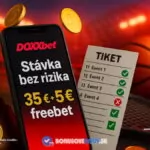 Doxxbet stávka bez rizika a freebet