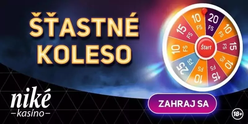 Niké free spiny koleso šťastia