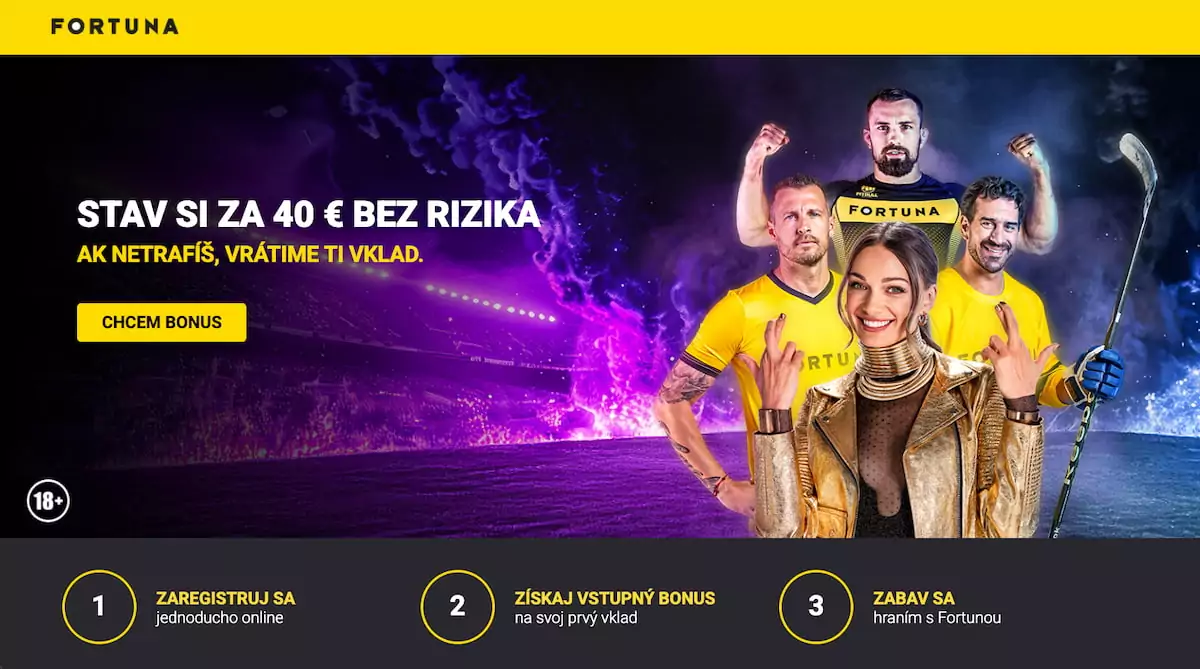 Fortuna stávka bez rizika