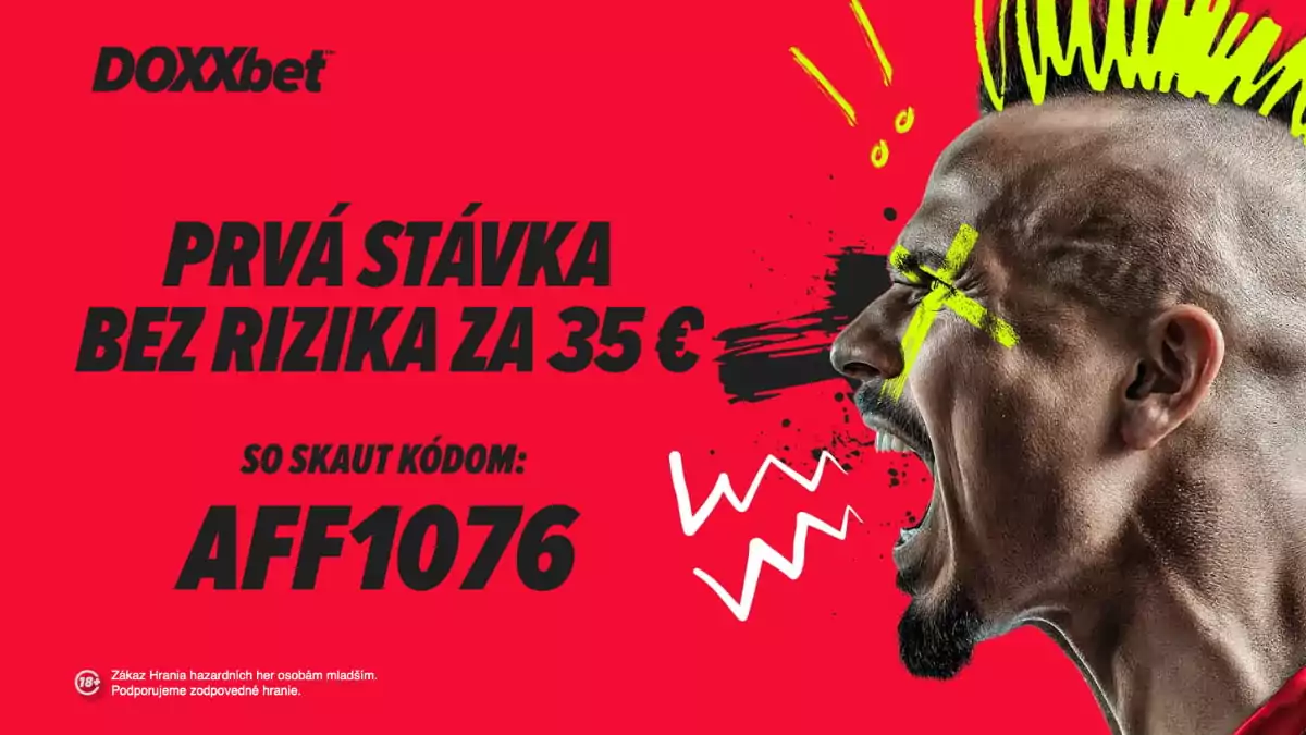 Stávka bez rizika v Doxxbet