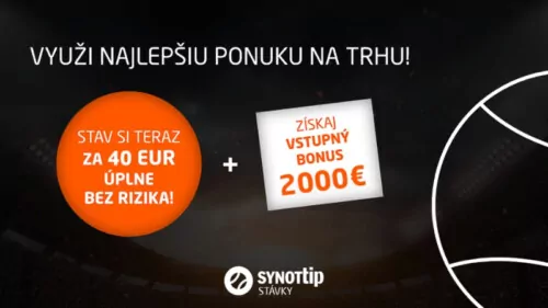 Synottip bonusový kód